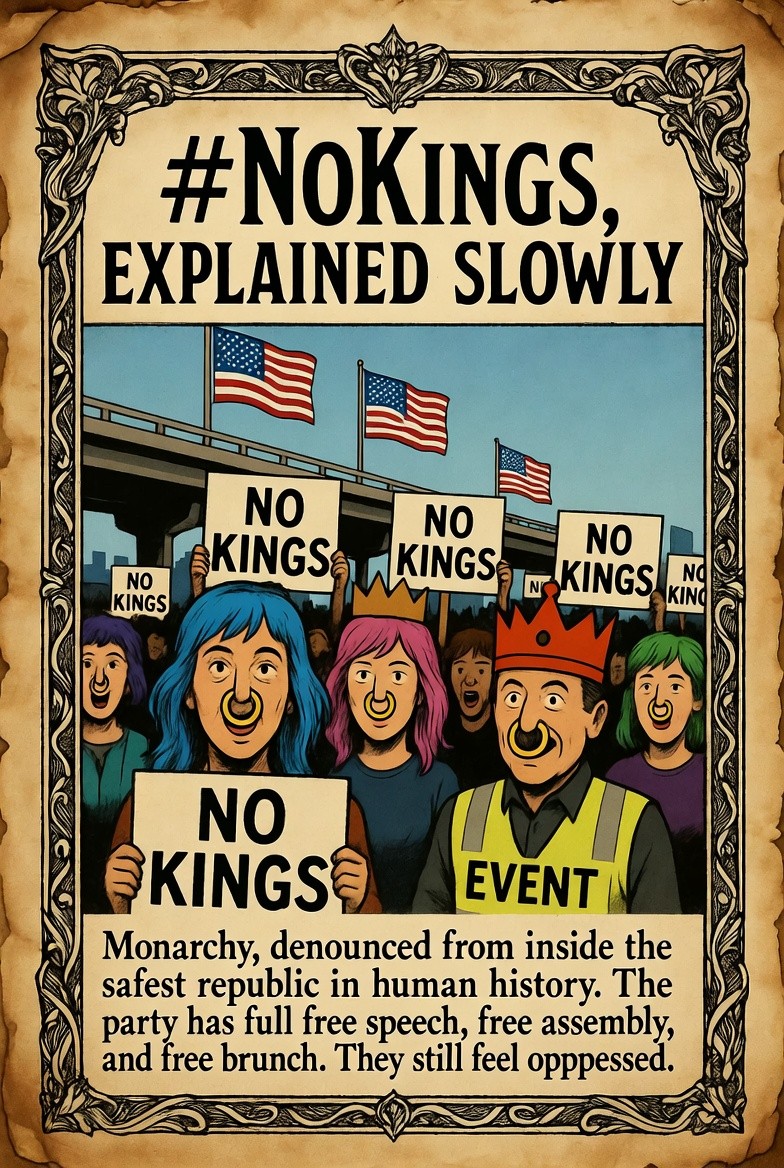 No Kings, Explained Slowly