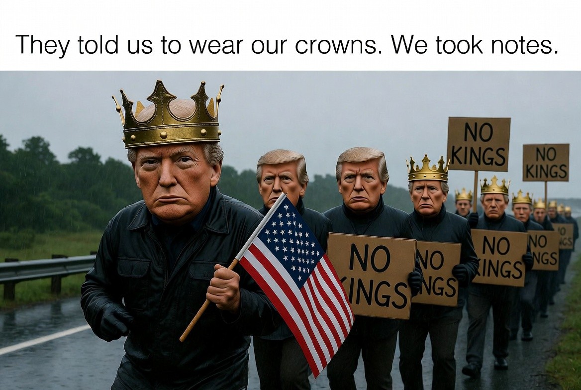They told us to wear our crowns. We took notes.